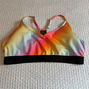 PINK Victoria's Secret Multicolor Sports Bra